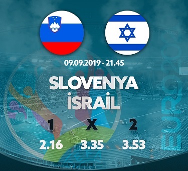 Slovenya İsrail maçı canlı bahis