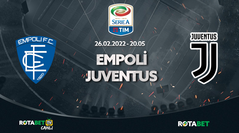 Empoli Juventus Maçı canlı bahis