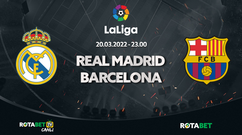 RealMadrid-Barcelona Maçı canlı bahis